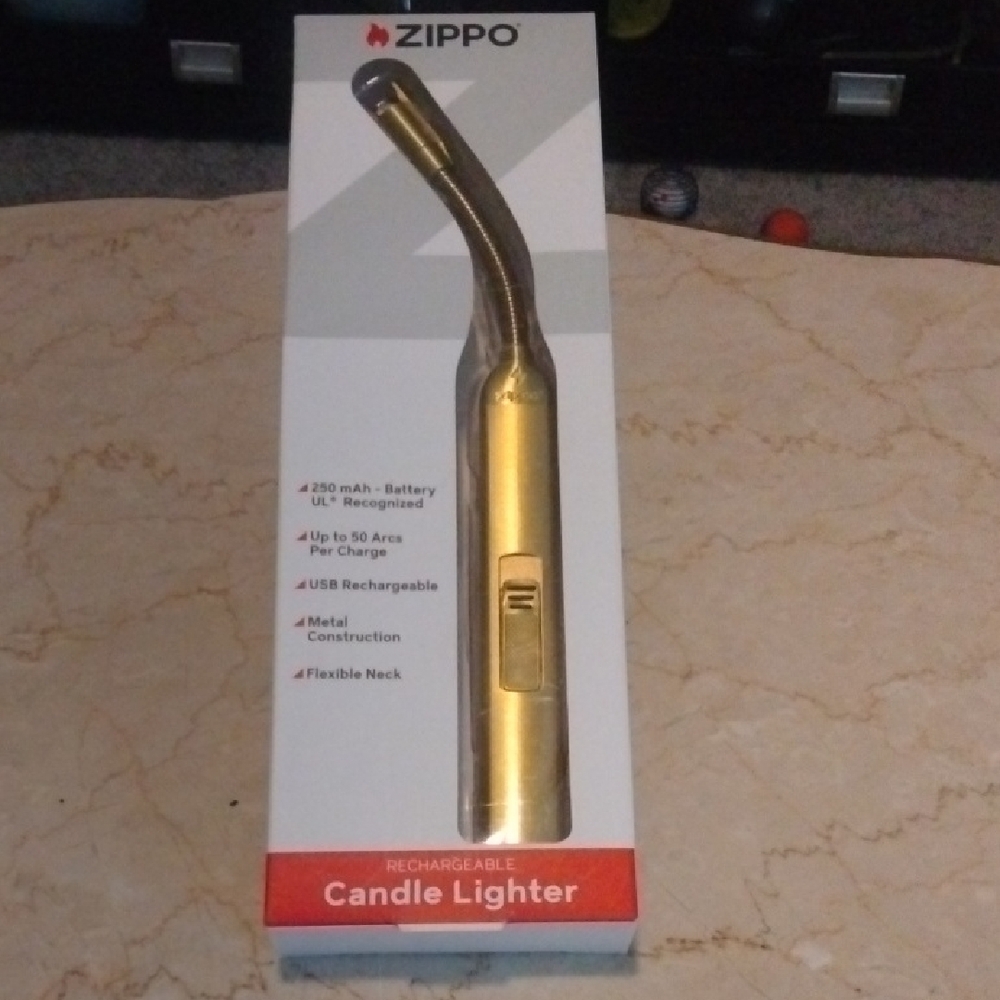 Zippo Gold Rechargeable Candle Lighter